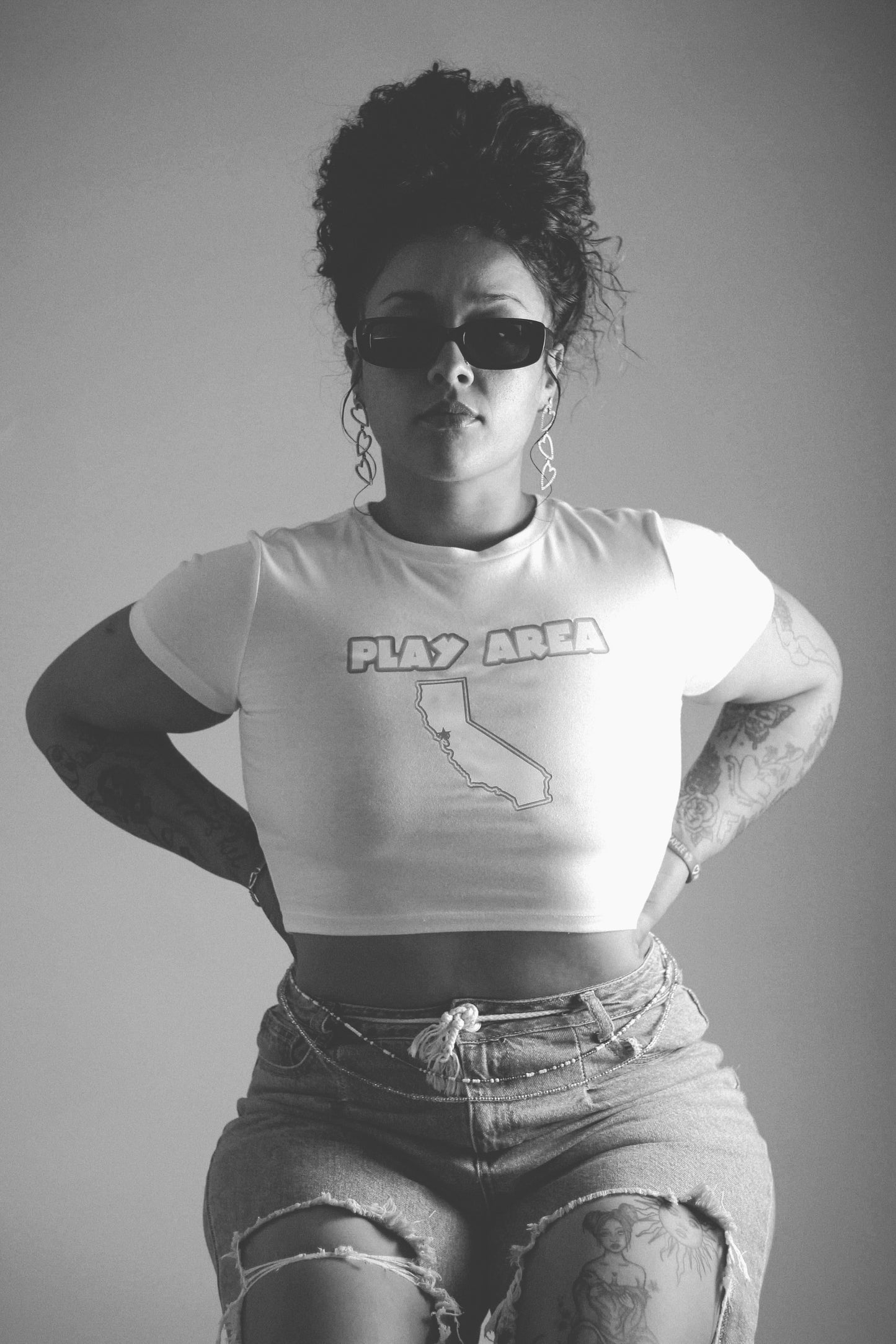 GJWHF "Play Area" Crop Top